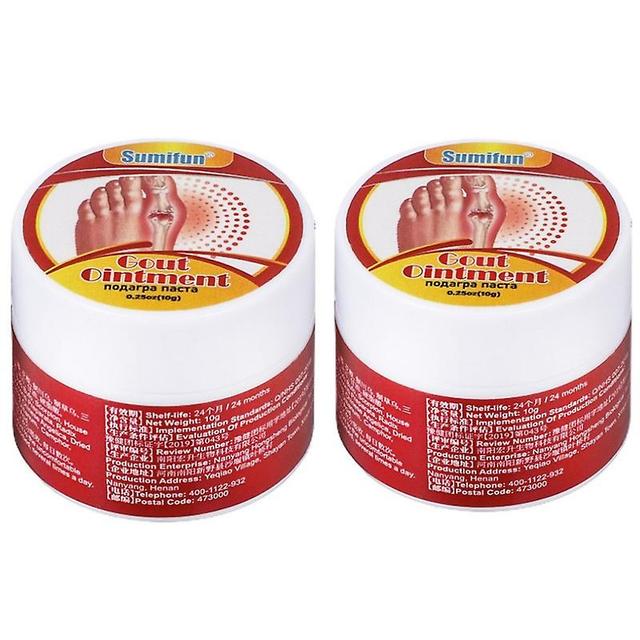 2pcs Sumifun Gout Cream Joint Cream Toe Knee Joint Care Cream Cream on Productcaster.