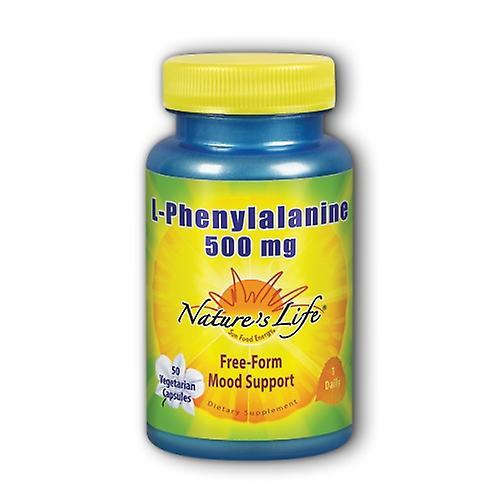 Nature's Life L-Phenylalanine,500 mg,50 caps (Pack of 2) on Productcaster.