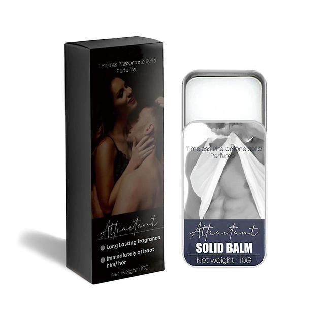 Romantica Pheromone Solid Balm, Solid Balm Perfume For Women Men, Pheromones To Attract Women Men on Productcaster.