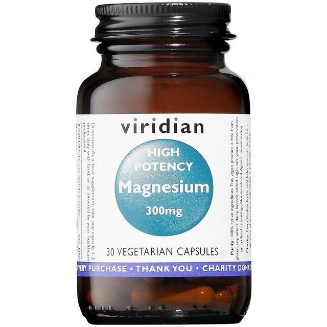 Viridian høj potens magnesium veg caps 30 (303) on Productcaster.