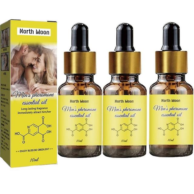 3pcs New Best Pheromone Oil For Men To Attract Women 10ml Sex Concentrated Pheromones on Productcaster.