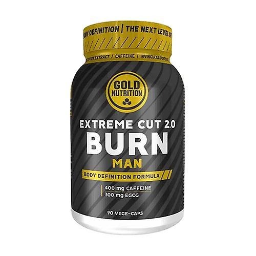 Gold Nutrition Extrémne rezaný spaľovač tukov 2.0 (muži) 90 rastlinných kapsúl on Productcaster.