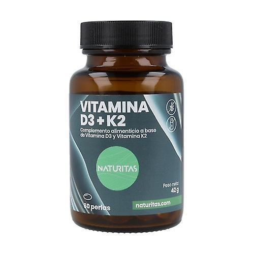 Naturitas Vitamin D3 and K2 60 softgels on Productcaster.