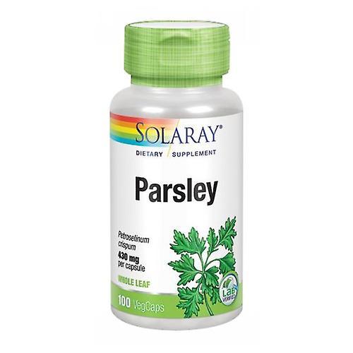 Solaray Parsley, 430 mg, 100 Caps (Pack of 1) on Productcaster.