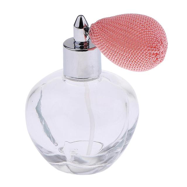 Crystal Empty Refillable Perfume Bottle Atomizer Spray Bottles 100ml Pink 10X7CM on Productcaster.