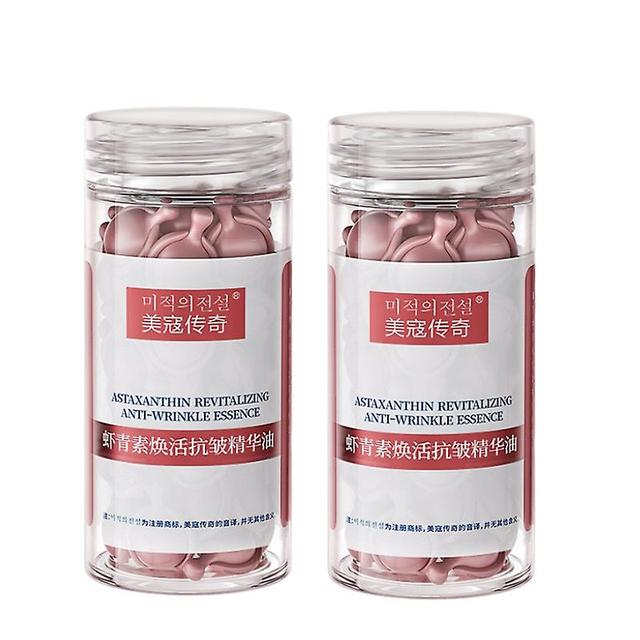 2pcs Astaxanthin Extract Revitalize Nourishing Visible Results Effective Fast Absorption Boosts Collagen Production Capsule on Productcaster.