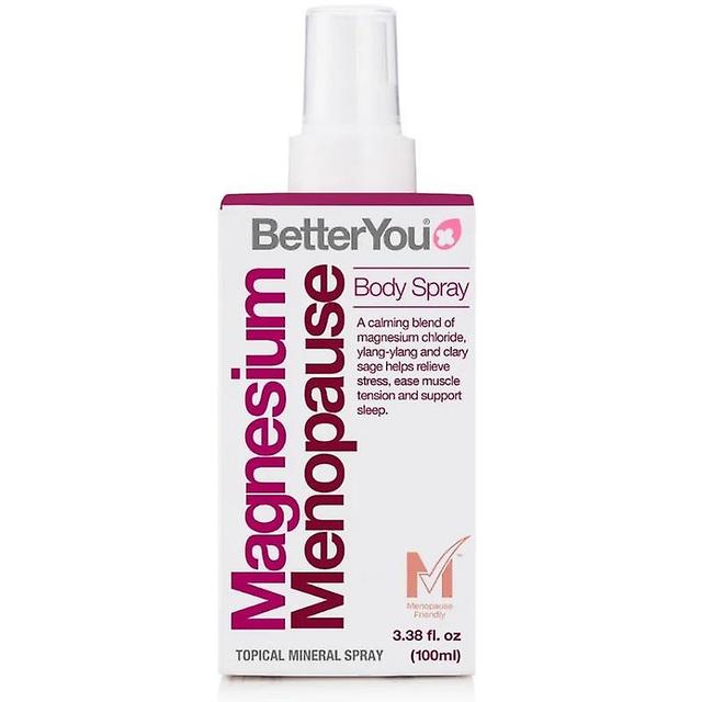 Better You BetterYou Magnesium Menopause Spray 100ml on Productcaster.