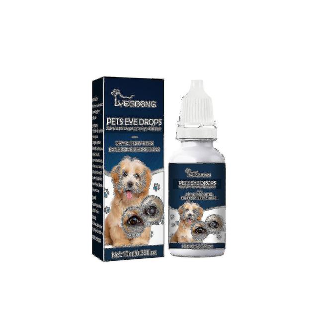 Cataract Drops For Pets, Therapeutic Eye Lubricating Drop For Dog Cats, Improve Vision Clarity, Health Dryness UGD 2pcs on Productcaster.