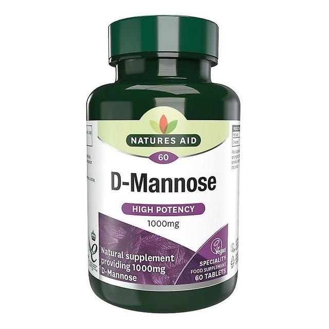 Natures Aid D-Mannosio 1000mg 60 Compresse on Productcaster.