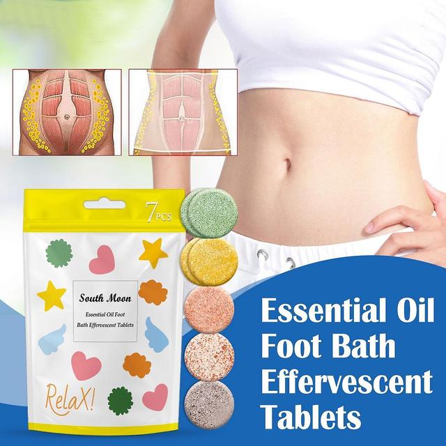 Szdkv 7-35pcs Foot Soak Huile essentielle Bain de pieds Comprimés effervescents 21pcs(3Pack) on Productcaster.