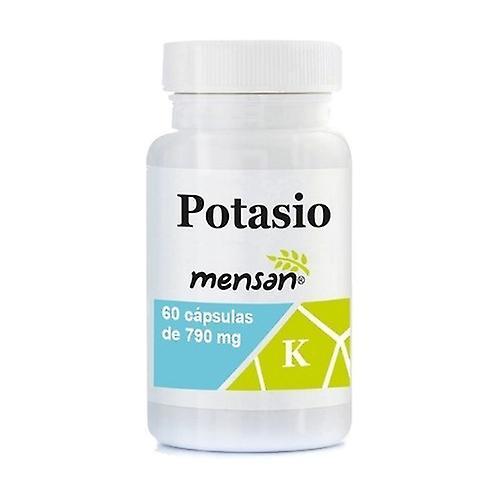 Mensan Potassium (K Gluconate) Muscle Support 60 vegetable capsules of 790mg on Productcaster.