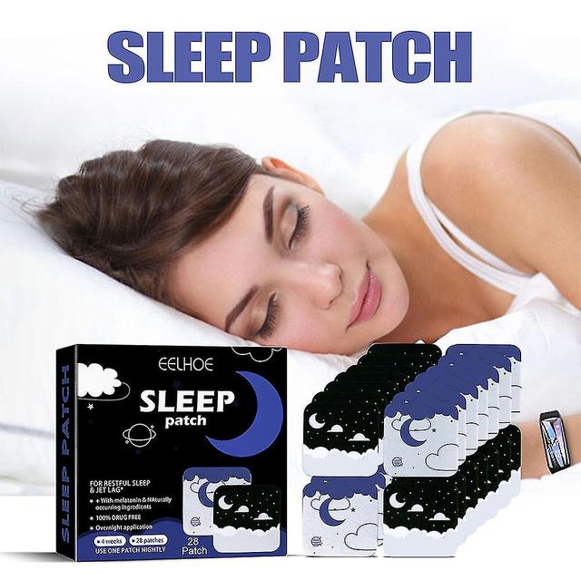 1/2 Boxes Sleep Aid Patch Relieve Insomnia, Irritability Anxiety Improves Sleep Quality Sleep 1pcs on Productcaster.