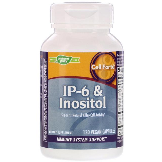 Nature's Way, Cell Forté, IP-6 & Inositol, 120 Vegan Capsules on Productcaster.