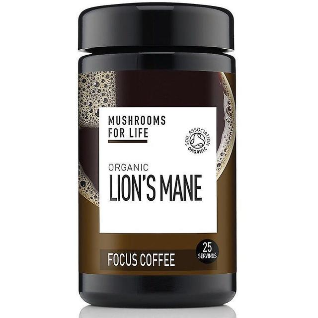 Mushrooms4Life Mushrooms for Life Organic Lion's Mane Focus Coffee 75g (MFL553) on Productcaster.