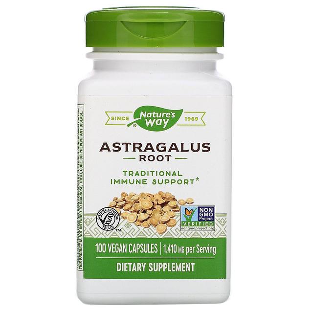 Nature's Way, Astragalus Root, 1,410 mg , 100 Vegan Capsules on Productcaster.