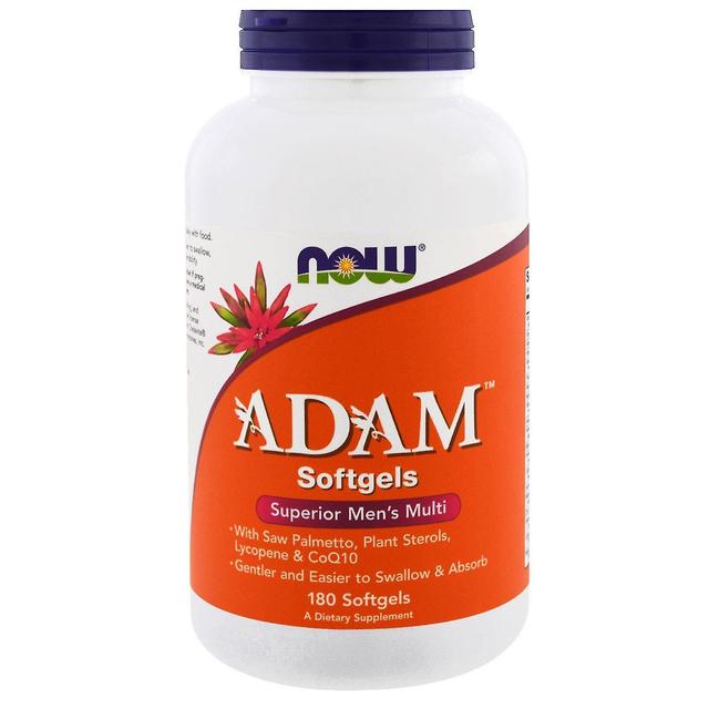 NOW Foods Nu Foods, ADAM, Superior Men's Multi, 180 Softgels on Productcaster.