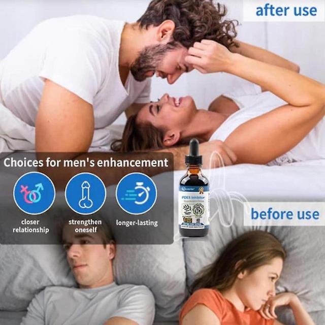 Enhanced PDE5 Liquid for Strong Men, Potent Secret Drops for Male Enhancement 2 Pcs on Productcaster.