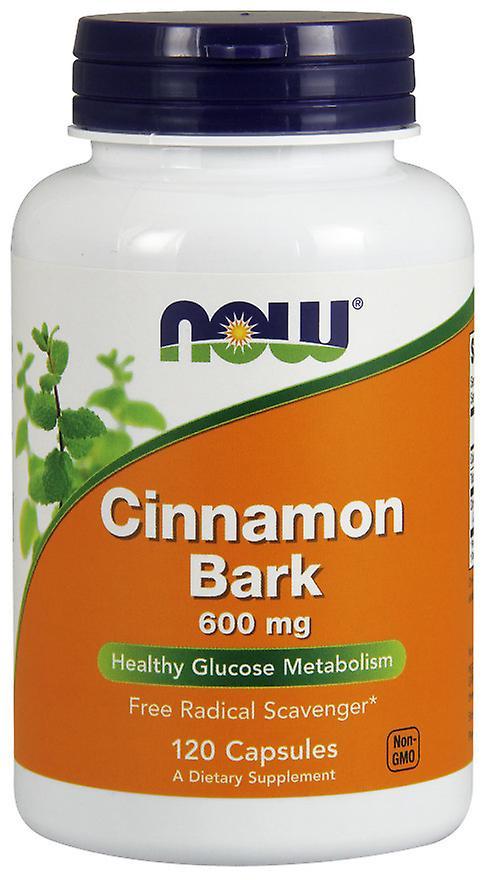 Now Foods Cinnamon Bark 600Mg 120 Capsules on Productcaster.