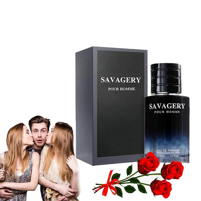 Savagery Pheromon für Männer, 50ML Pheromon Cologne für Männer ziehen Frauen an 1PCS on Productcaster.