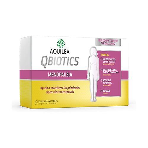 Aquilea Yarrow Qbiotics Menopause 30 vegetable capsules on Productcaster.