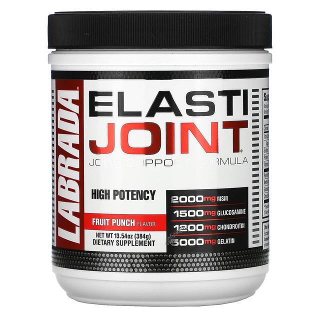 Labrada Nutrition, ElastiJoint, Joint Support Formula, Fruit Punch Flavor, 13.54 oz (384 g) on Productcaster.