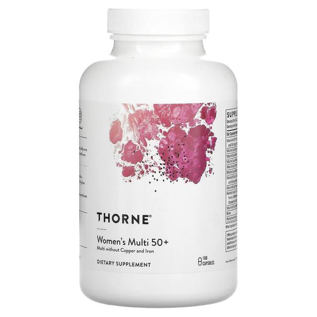 Thorne Research, Multi 50+, 180 kapsler til kvinder on Productcaster.