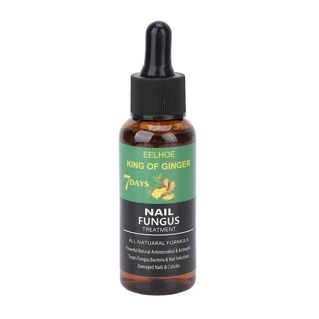 Gegong Herb Ginger Fingernail Toenail Repairing Liquid Nail Care Oil For Brittle Crack Toenail 50ml on Productcaster.