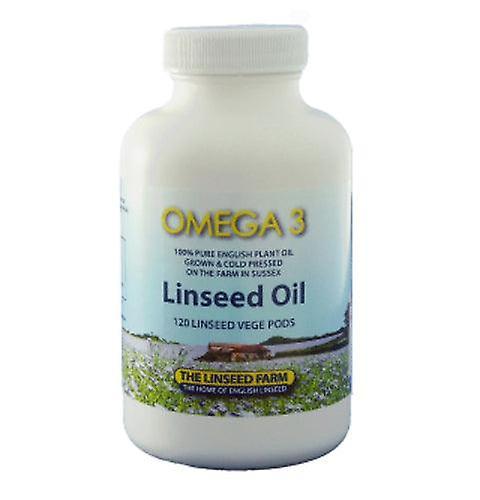 The linseed farm omega 3 linseed vegepods 120's on Productcaster.