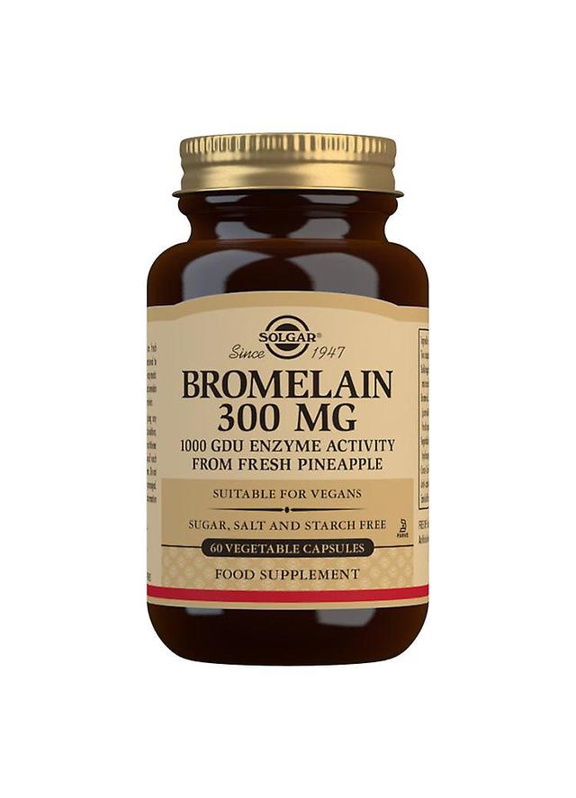 Solgar bromelain 300mg 60-talet on Productcaster.