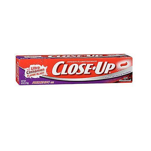 Close Up Close-Up Cinnamon Red Gel Anticavity Fluoride Toothpaste, 6 oz (Pack of 1) on Productcaster.