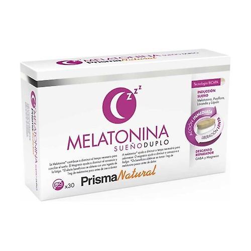 Prisma Natural Melatonin dobbelt søvn 30 tabletter af 920mg on Productcaster.