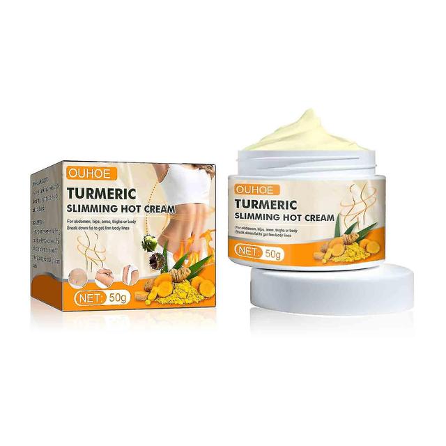 Black Friday Deals Turmeric Slimming Hot Cream Burning Fat For Waist And Abdomen,firming Skin , Warming And Slimming,skin Is Bright Tender And Smooth, on Productcaster.