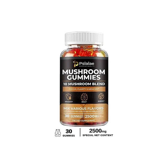 Visgaler Hubové gummies 2500 mg - nootropický doplnok mozgu, ktorý zlepšuje zameranie, pamäť, jasnosť a energiu 30 Gummies on Productcaster.