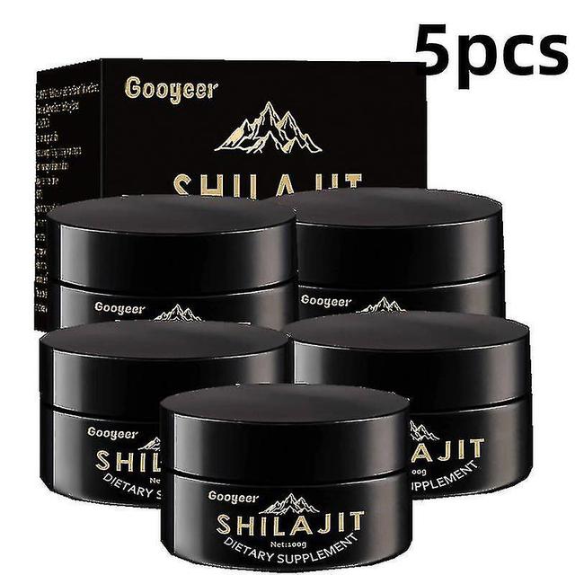 5x Himalayan Shilajit Resin, 100g, 100% Pure, Lab Tested, Safest & Highest Potency on Productcaster.