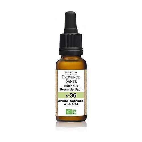 Provence Sante Organic oats 20 ml of floral elixir on Productcaster.