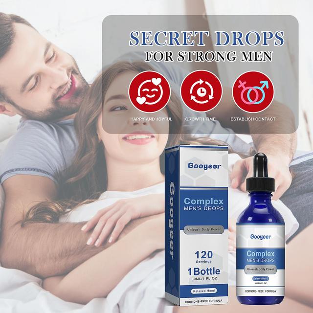 Ofocase Complex Men's Drops, Inhibitor Supplement Drops, Secret Drops For Strong Men, 30ml Complex Mens Drops 30ml-2pcs on Productcaster.