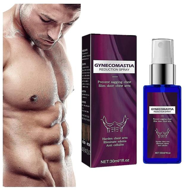 Gynekomasti Reduction Spray, gynekomasti Reduction Celluliter Spray, Bröstområdet Belly Fat Remover FO on Productcaster.