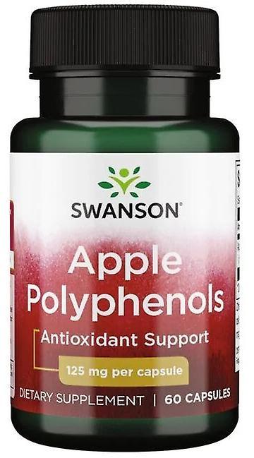 Swanson Maksimal styrke Apple Polyfenoler 125 mg 60 kapsler on Productcaster.