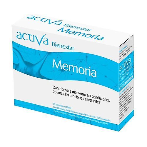 Activa wellness memory 30 vegetable capsules on Productcaster.