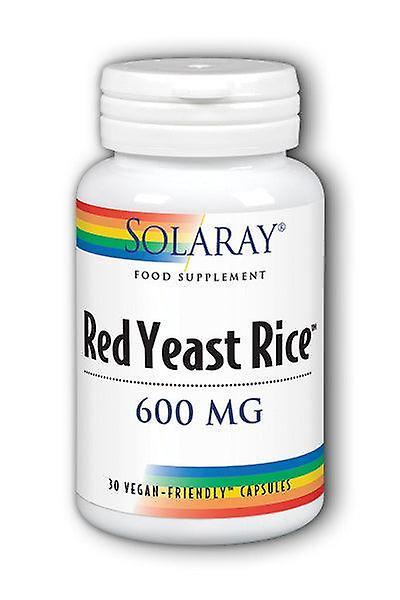 Solaray red yeast rice 600mg 30's on Productcaster.