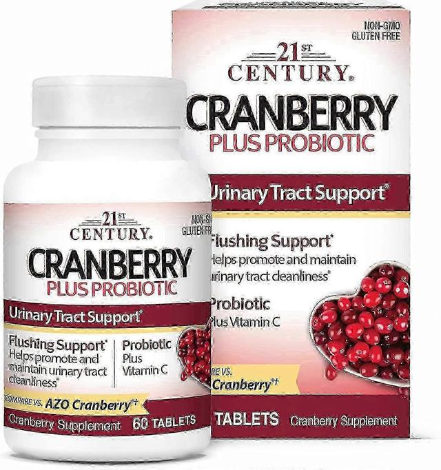 21St century cranberry plus probiotic, tablets, 60 ea on Productcaster.