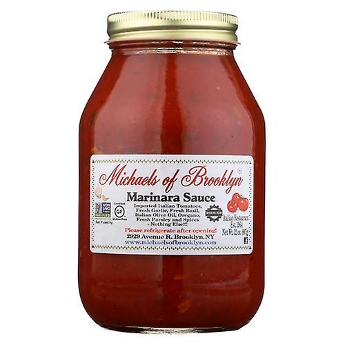 Michaels Of Brooklyn Sauce Marinara, Case of 6 X 32 Oz (Pack of 1) on Productcaster.