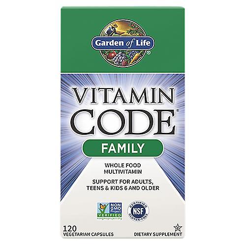 Garden of Life Vitamin Code, Family Formula 120 Caps (Pack de 4) on Productcaster.