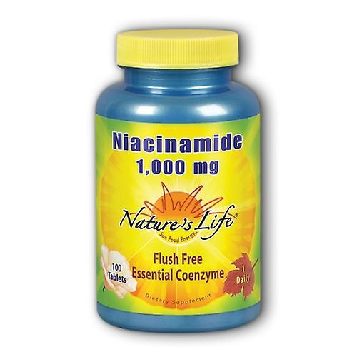 Nature's Life Niacinamide,1000 mg,100 tabs (Pack of 1) on Productcaster.