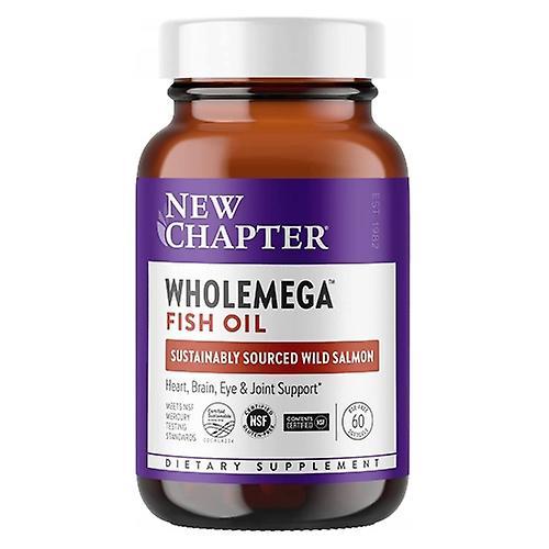 New Chapter Wholemega, 1000 mg, 60 Softgels (Pak van 1) on Productcaster.