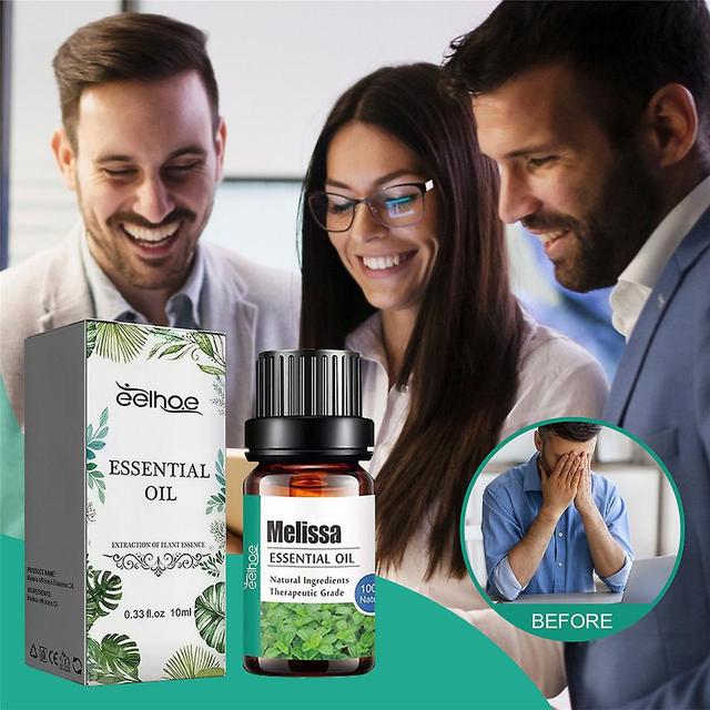 1/2stk Melissa Officinalis æterisk olie Natural Stress Reliever forbedre hukommelsen 1Pc on Productcaster.