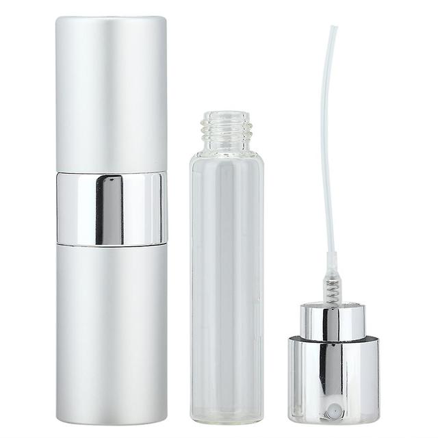 15ml Empty Refillable Perfume Atomizer Bottle Empty Spray Bottle for Outgoing Silver on Productcaster.