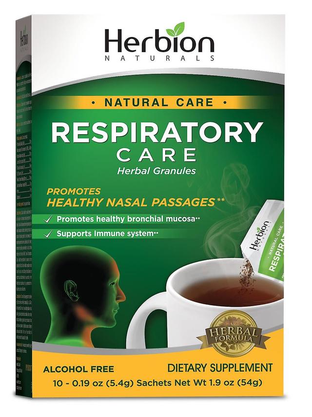 Herbion Naturals Respiratory Care Granules à base de plantes - 10 ct pour toute la famille on Productcaster.