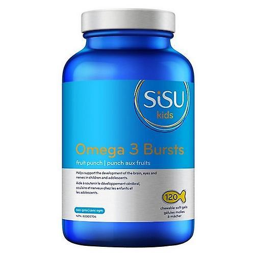 SISU Kids Omega 3 Bursts Tygge, 120 Tyggekapsler on Productcaster.