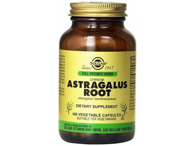 Solgar Astragalus Root Vegetable Capsules (FP), 100 on Productcaster.